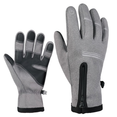 Зимние перчатки Ветрозащитные перчатки для езды на велосипеде Теплые перчатки с полным пальцем Сенсорный экран Велосипедные перчатки Уличные лыжные перчатки для сноуборда