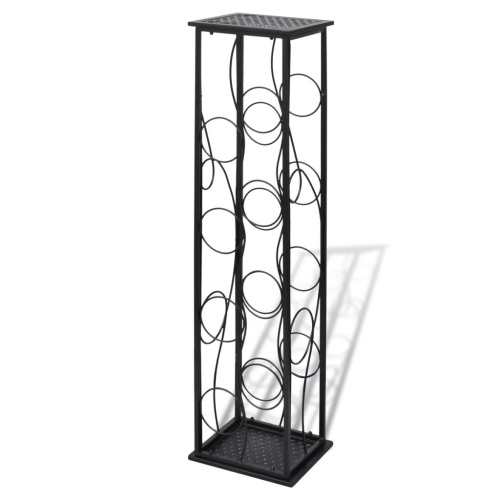 Металл Wine Rack Вино Подставка для 8 бутылок