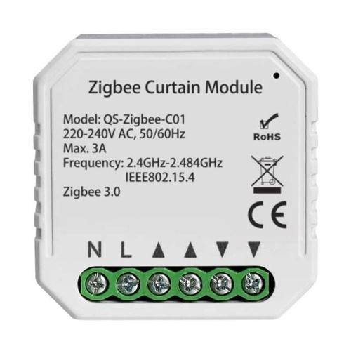 Tuya ZigBee Интеллектуальный модуль шторки Интеллектуальный домашний инструмент DIY Многофункциональный инструмент для домашнего дома, совместимый с Alexa Google Home