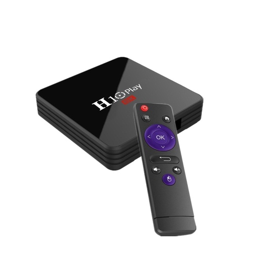 H10 PLAY Smart TV Box Android 9.0 Allwinner H6 Cortex-A53 Четырехъядерный 64-битный 4 ГБ ОЗУ / 32 ГБ ПЗУ 2.4 Г Wi-Fi Поддержка TF-карта H.265 Декодирование 6K HD Media Player Set